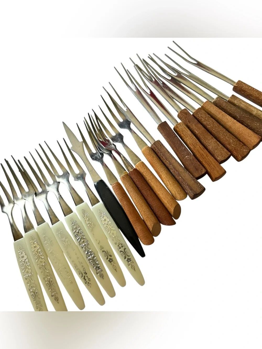 Vintage MCM Cocktail Forks